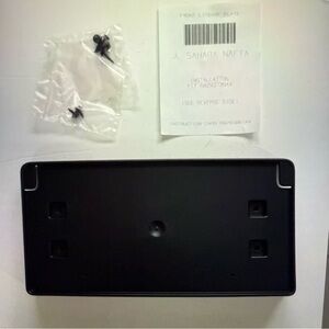 NEW Jeep Sahara front Liscense plate holder for years 2018-2025